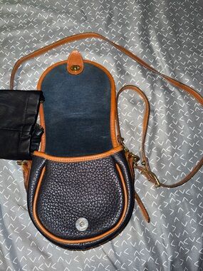Dooney and Bourke Leather Crossbody Bag  vintage